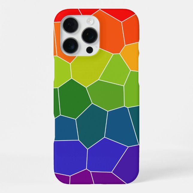 Coque iPhone Motif COOL Arc-en-ciel (Verso)