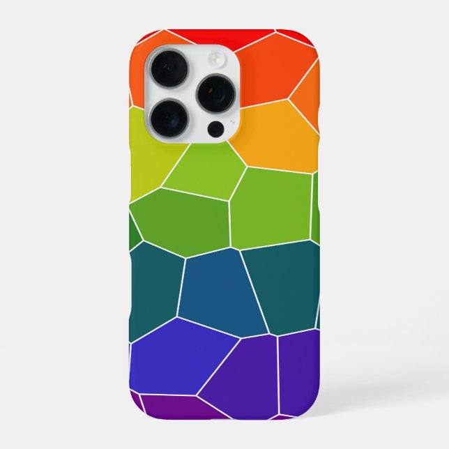 Coque iPhone Motif COOL Rainbow (Verso)