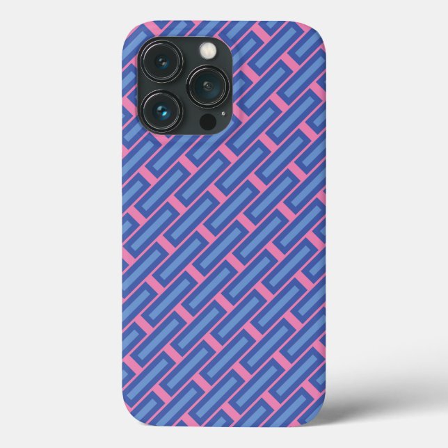 coque iphone Motif "Crossweave" (Verso)