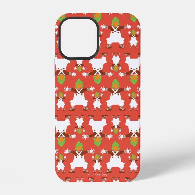Coque iPhone Motif dansant Oompa Loompa (Verso)
