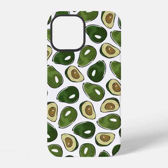 Coque iPhone Motif d'avocat (Verso)