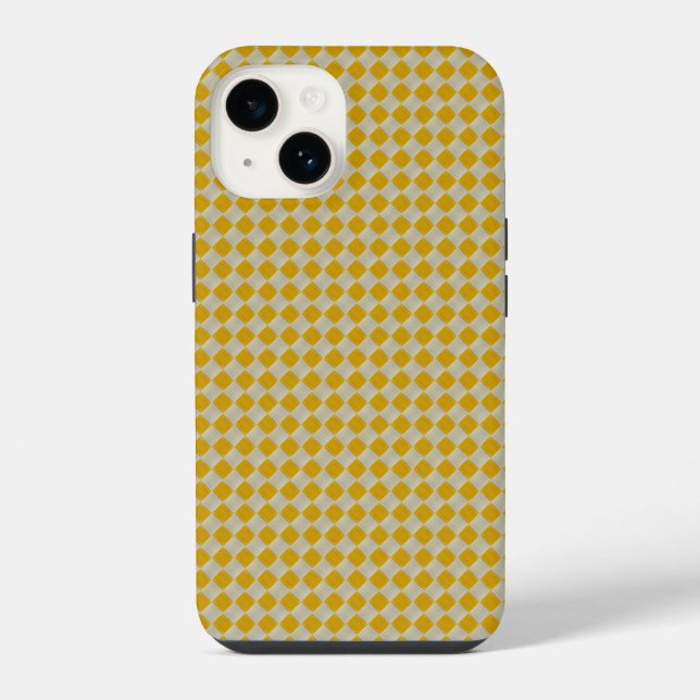 Coque iPhone Motif de balle jaune (Verso)