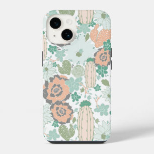 Coque Pour iPhone 14 Motif de cactus tendance