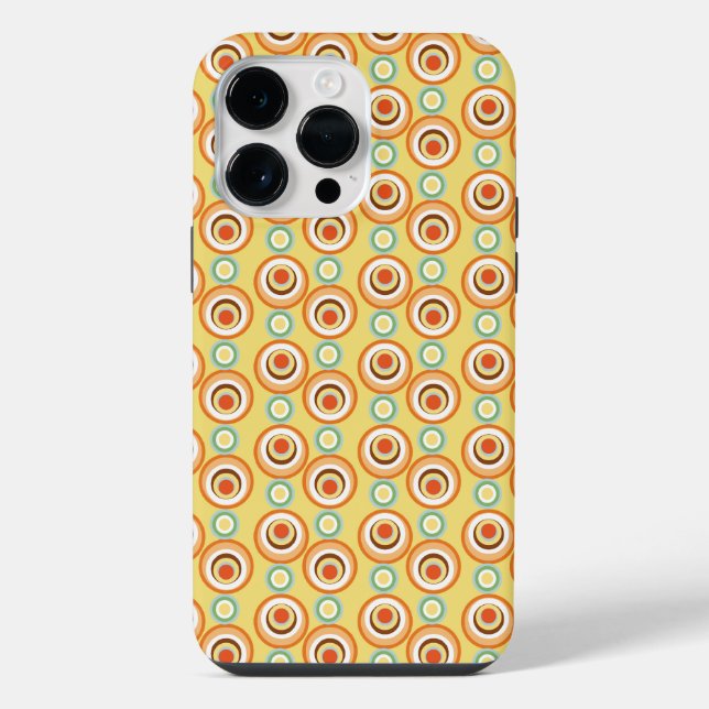 Coque iPhone Motif de cercle (Verso)