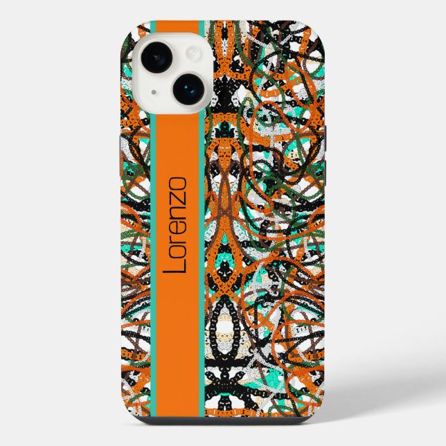 Coque iPhone Motif de chaîne (Verso)