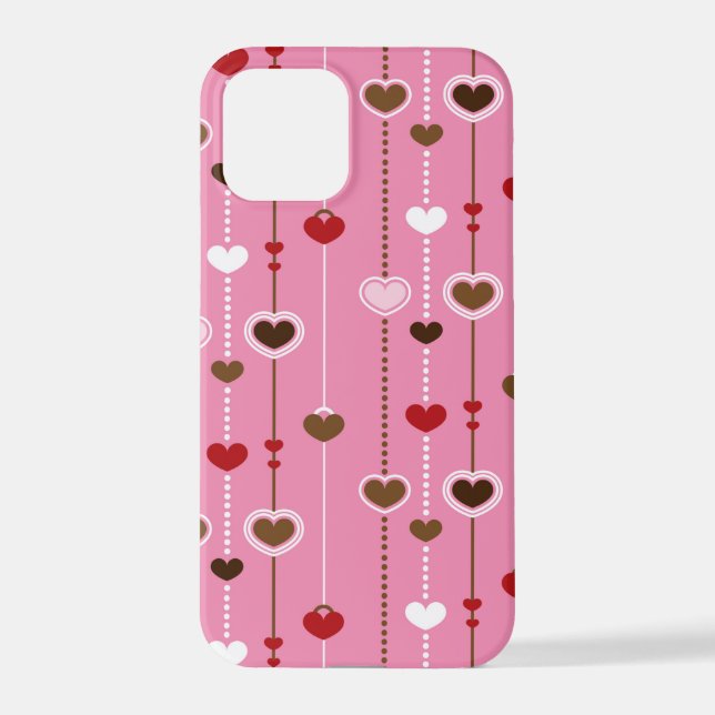 Coque iPhone Motif de coeur 27 (Verso)
