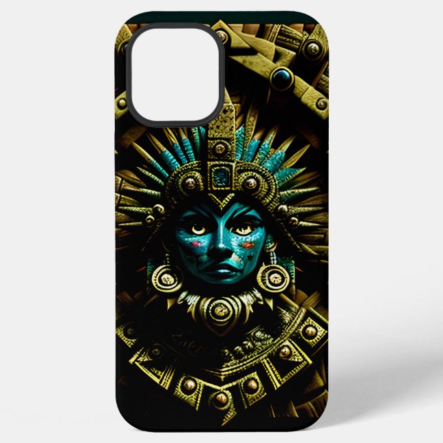 Coque iPhone Motif de conception aztèque deux (Verso)
