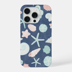Coque iPhone 15 Pro motif de coquillages