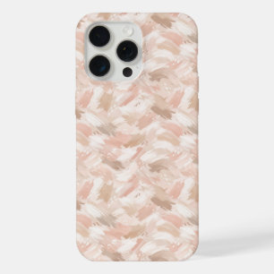 Coque iPhone 15 Pro Max Motif de coup de pinceau abstrait