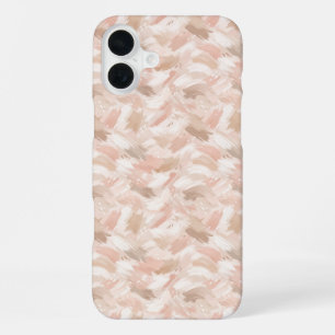 Coque iPhone 16 Plus Motif de coup de pinceau abstrait