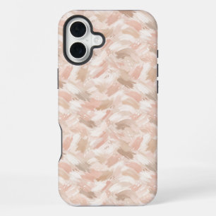 Coque iPhone 16 Plus Motif de coup de pinceau abstrait