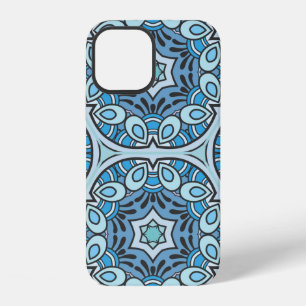 Coque iPhone 12 Motif de courtepoint en patchwork vintage. Décorat