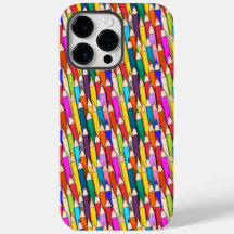 Motif de crayons de couleur