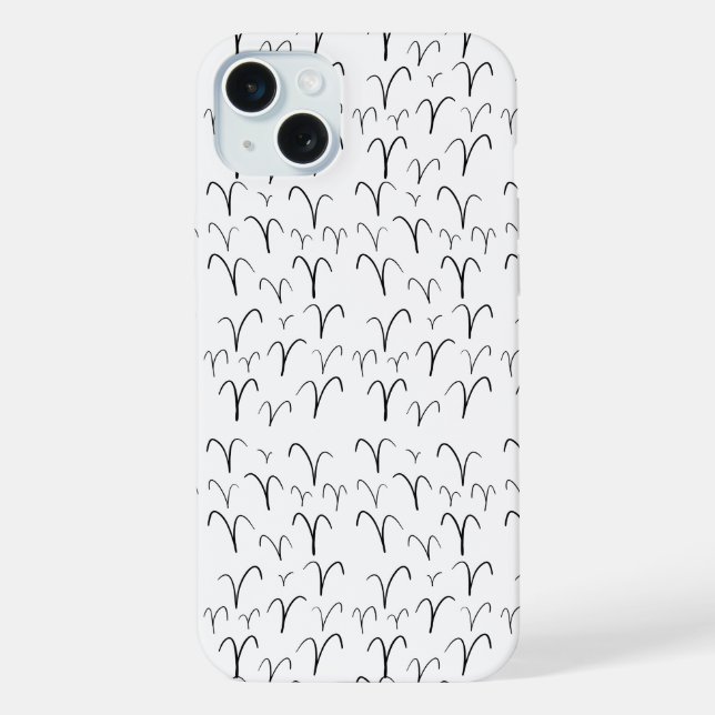 Coque iPhone Motif de Cute Aries (Verso)