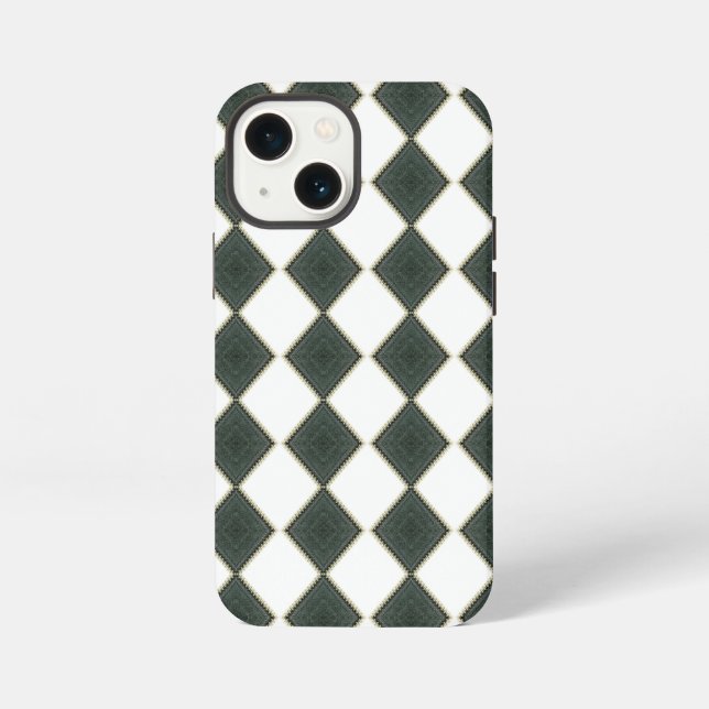 Coque iPhone Motif de fermeture éclair de vêtements (Verso)
