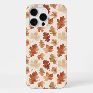 Coque iPhone 16 Pro Max Motif de feuille d'automne confortable