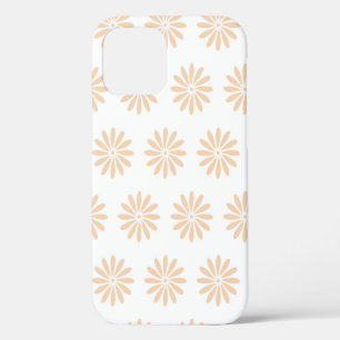 Coque iPhone 12 Motif de fleurs roses. art,création,arrière-plan,f