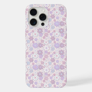 Coque iPhone 15 Pro Max Motif de fleurs Y2K
