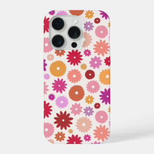 Coque iPhone 15 Pro Motif de floraisons colorées