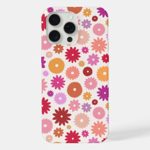Coque iPhone 15 Pro Max Motif de floraisons colorées