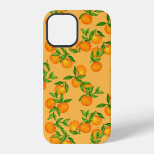 Coque iPhone 12 Motif de fond sans couture dessiné à la main inspi