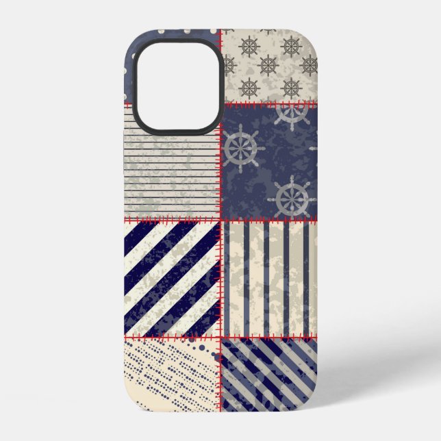 Coque iPhone Motif de fond transparent. Se répétera à l'infini. (Verso)