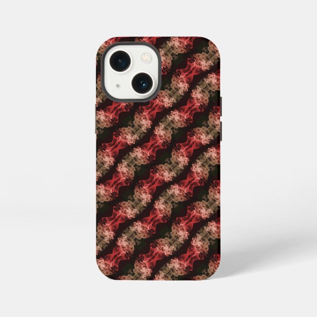 Coque iPhone motif de fumée Abstrait (Verso)