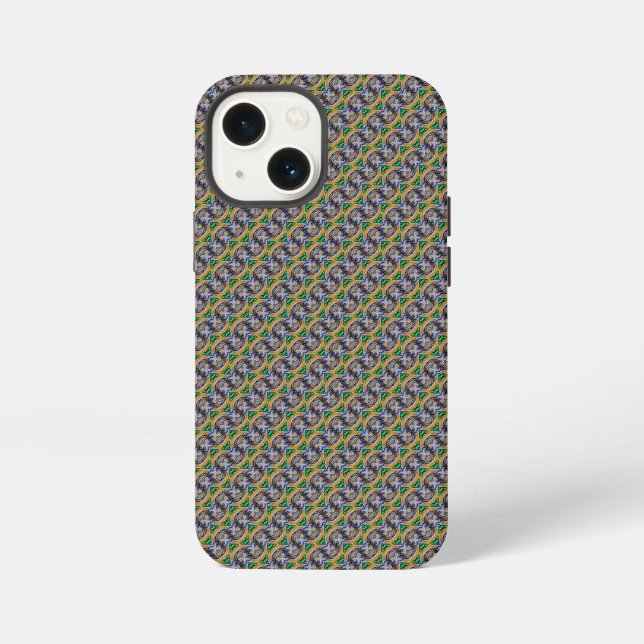 Coque iPhone Motif de graffiti abstrait (Verso)