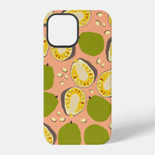 Coque iPhone 12 Motif de Jackfruit d'été tropical - Fruit exotique