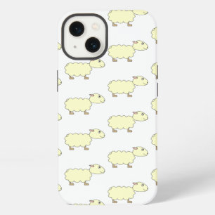 Etui iPhone 13 Motif de mouton.
