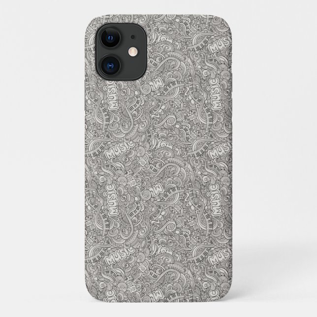 Coque iphone Motif de musique très Cool (Dos)