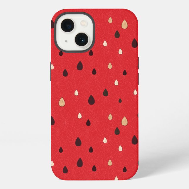 Coque iPhone Motif de pastèque (Verso)