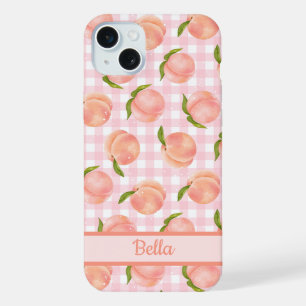 Coque iPhone 15 Plus Motif de pêche d'été doux