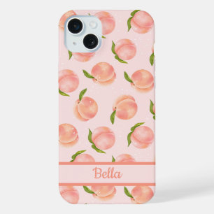 Coque iPhone 15 Plus Motif de pêche d'été doux