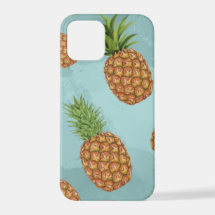 Coque iPhone 12 Pro Motif de pomme de pin aquarelle 2