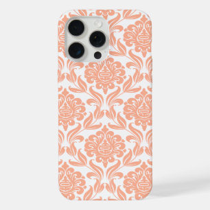 Coque iPhone 15 Pro Max Motif de remplissage de Damas