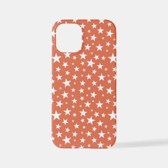 Coque iPhone Motif de répétition Star (Verso)