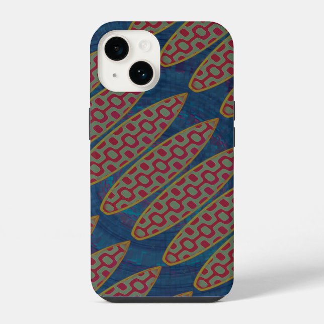 Coque iPhone Motif de surf Ipanema (Verso)