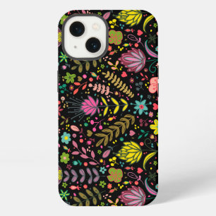 Etui iPhone 13 Motif de surface Florale - Papier peint Fleurs Des
