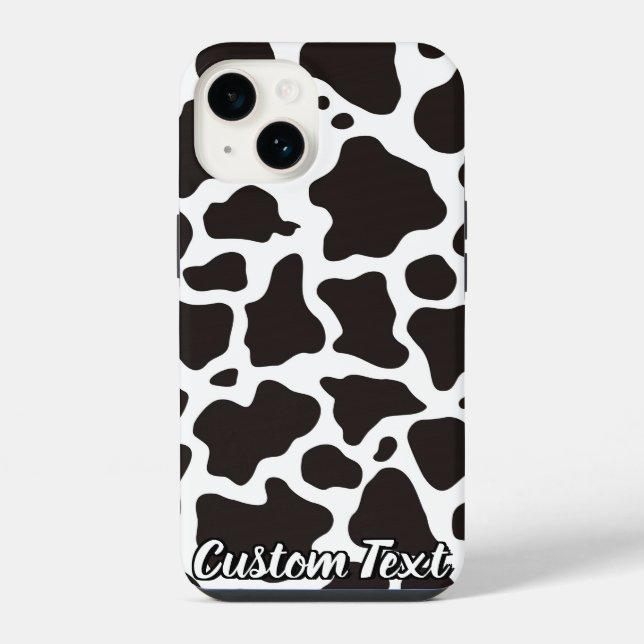 Coque iPhone Motif de vache (Verso)