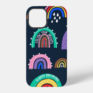 Coque iPhone 12 Motif décoratif sans couture avec fleur de fraise