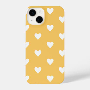 Coque Pour iPhone 14 Motif des Coeurs modernes