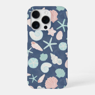 Coque iPhone 16 Pro motif des coquillages