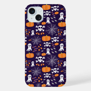 Coque iPhone 15 Plus Motif d'Halloween amusant