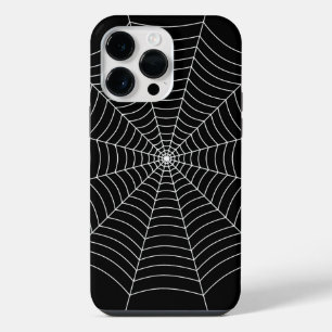 Coque Pour Pour iPhone 14 Pro Max Motif d'Halloween noir et blanc