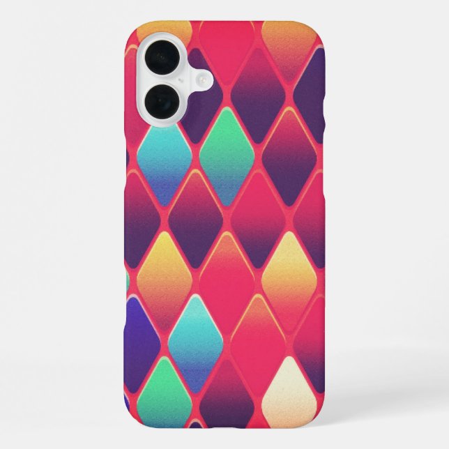 Coque iPhone Motif diamant (Verso)