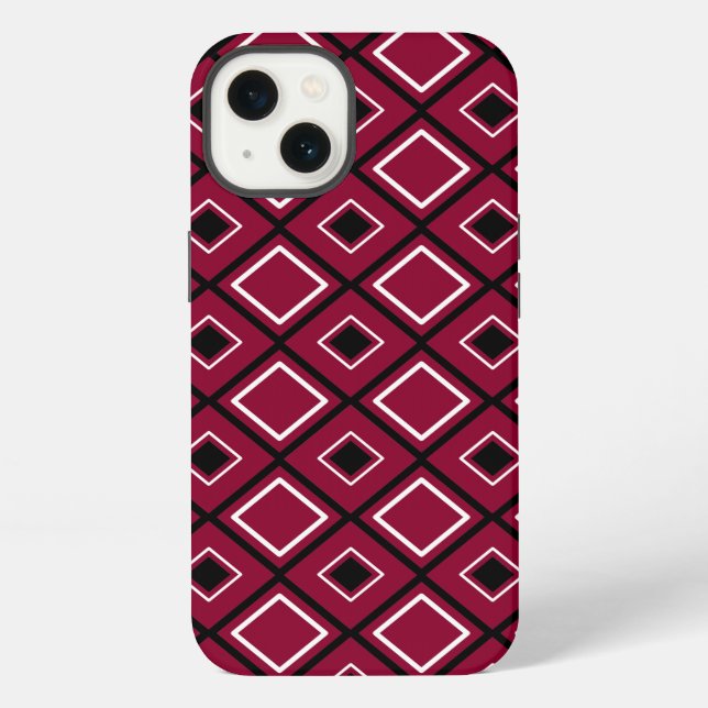 Coque iPhone Motif Diamant (Verso)