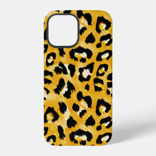 Coque iPhone 12 Motif d'impression d'animaux à l'aquarelle sans co