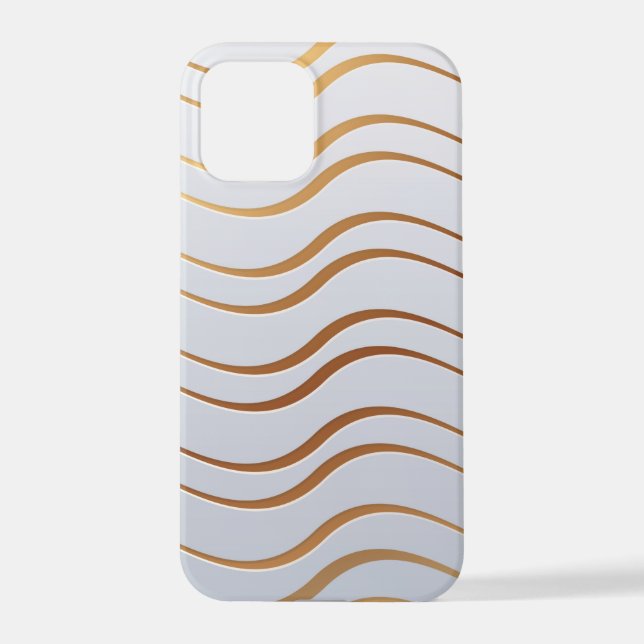 Coque iPhone Motif d'or 3 (Verso)