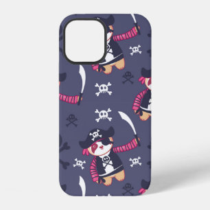 Coque iPhone 12 Motif d'ours panda pirate mignon